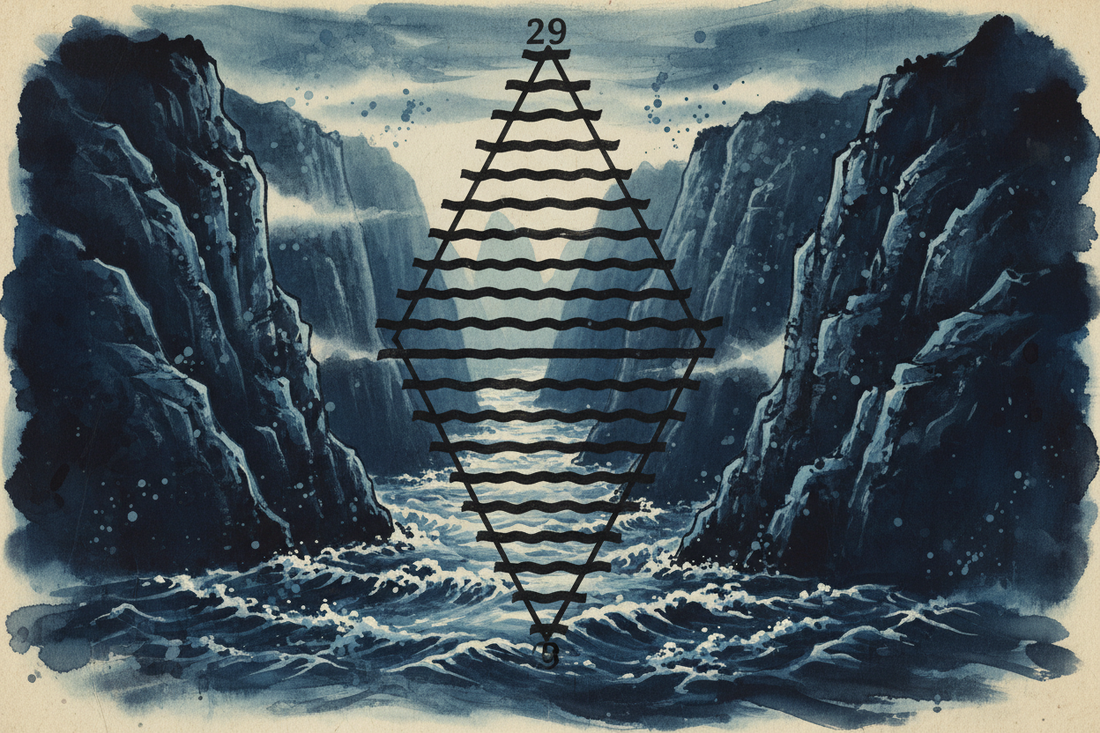 Hexagram 29 Kan - Complete Guide Part 1: The Symbol and Structure of The Abysmal