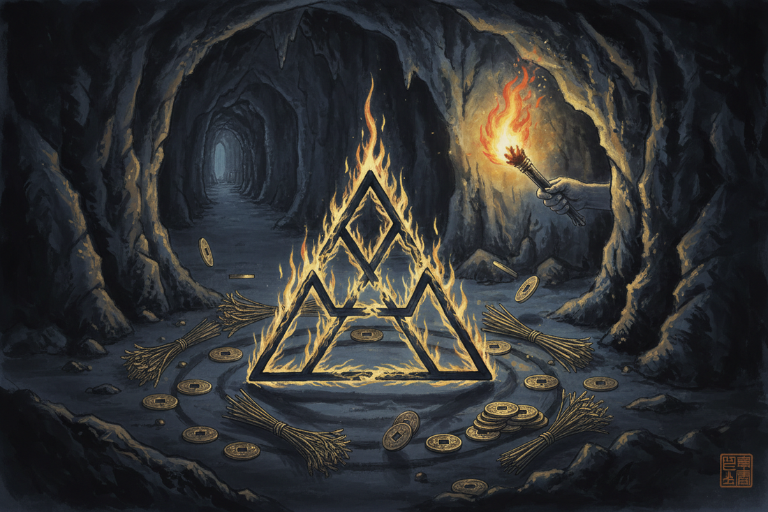 Hexagram 30 Li - Complete Guide Part 3: Divination Guide — How to Read The Clinging in Practice
