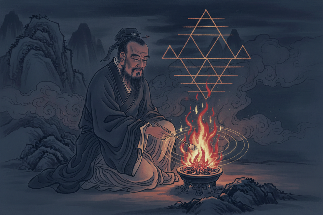 Hexagram 30 Li - Complete Guide Part 4: Philosophy — The Clinging in Confucian, Taoist, and Epistemological Thought