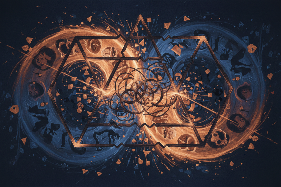 Hexagram 38 Kui - Complete Guide Part 6: Modern Interpretations — Dialectics, Cognitive Dissonance, and Shadow Projection