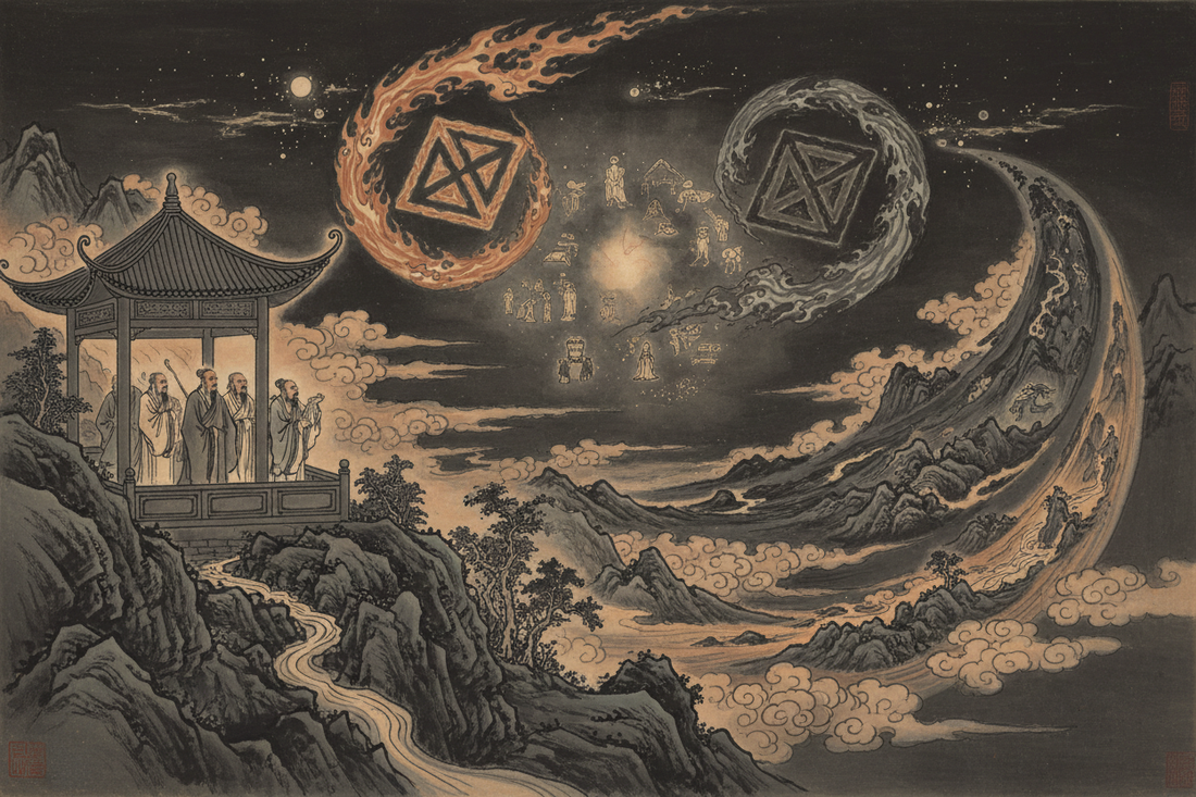 Hexagram 38 Kui - Complete Guide Part 4: Philosophy — Opposition in Confucian, Taoist, and Epistemological Thought