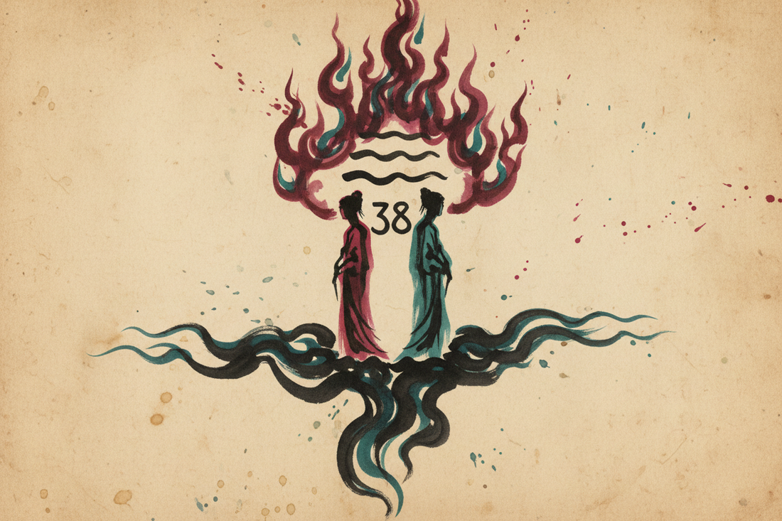 Hexagram 38 Kui - Complete Guide Part 1: The Symbol and Structure of Opposition
