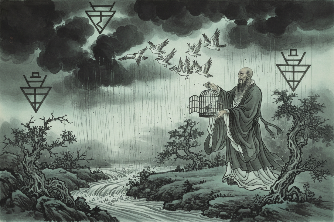 Hexagram 40 Jie - Complete Guide Part 4: Philosophy — Deliverance in Confucian, Taoist, and Legal Thought
