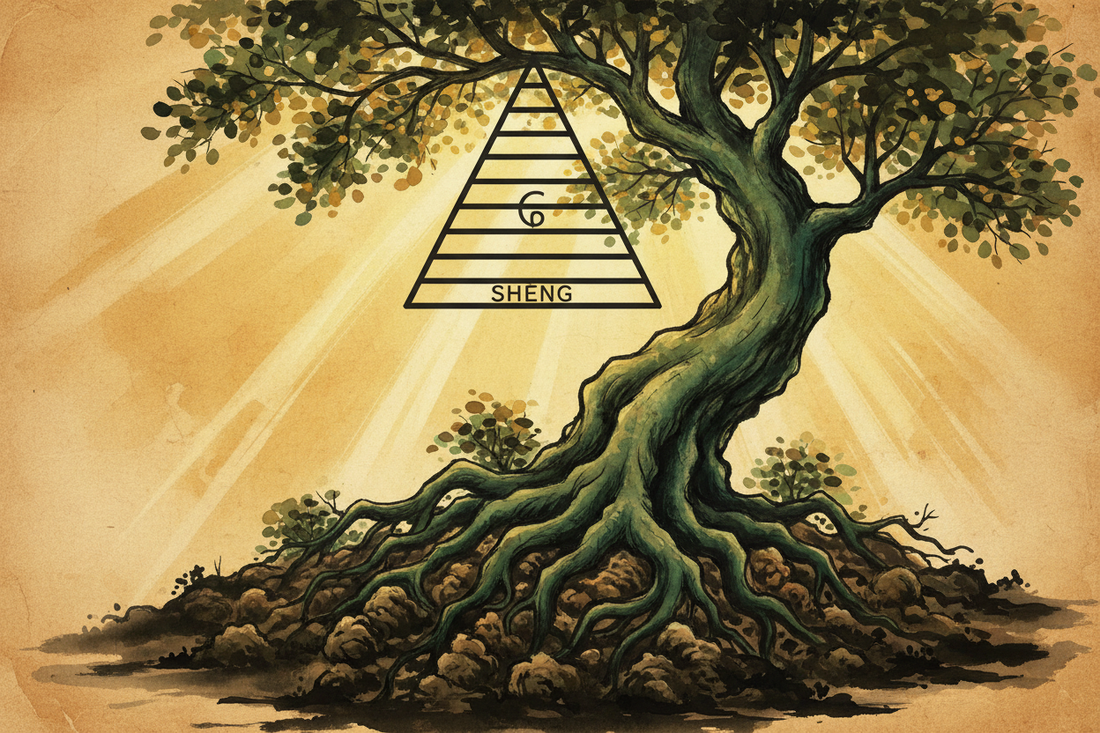 Hexagram 46 Sheng - Complete Guide Part 1: The Symbol and Structure of Pushing Upward