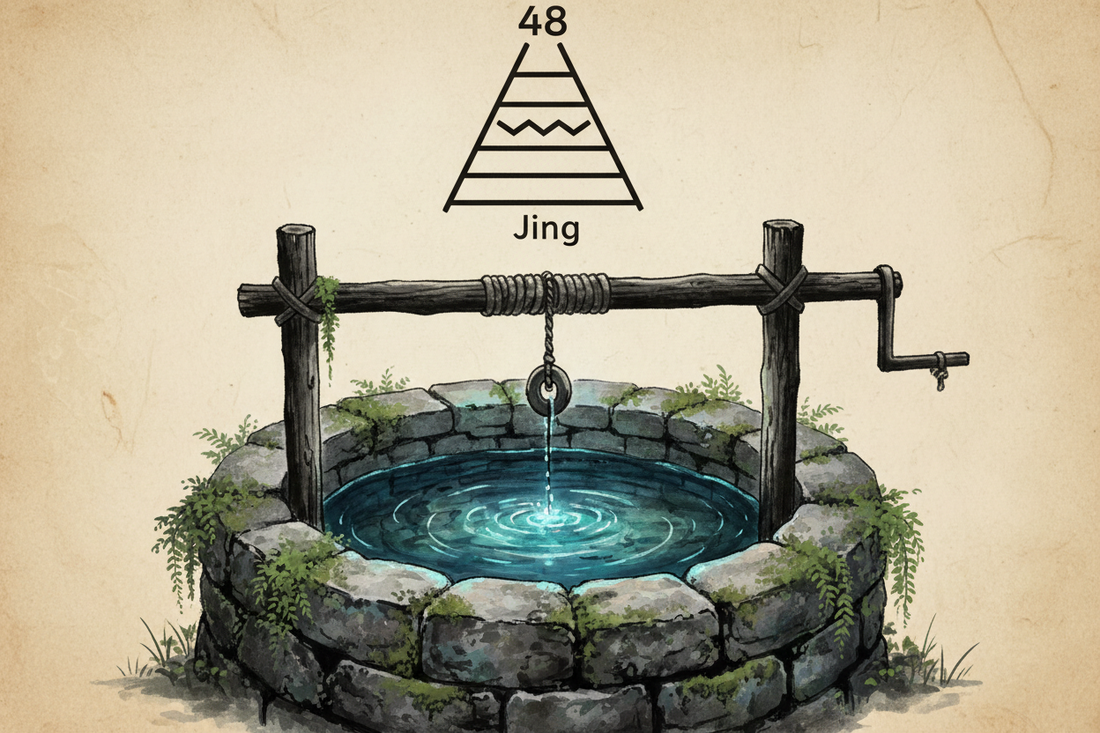 Hexagram 48 Jing - Complete Guide Part 1: The Symbol and Structure of The Well