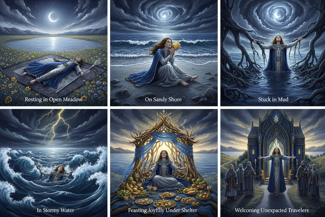 Hexagram 5 Xu - Complete Guide Part 2: The Six Lines and the Stages of Waiting