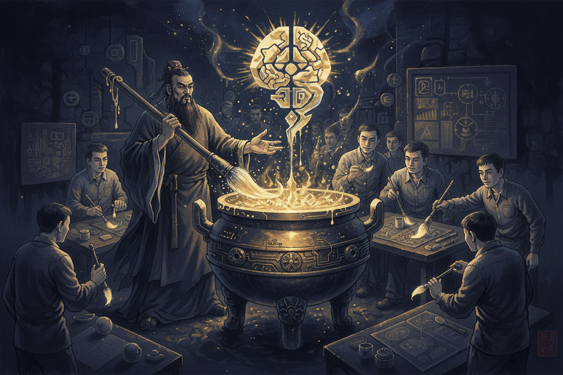 Hexagram 50 Ding - Complete Guide Part 5: Practical Applications — Institutional Culture, Mentorship, and Creative Alchemy