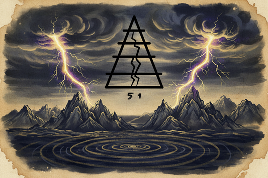 Hexagram 51 Zhen - Complete Guide Part 1: The Symbol and Structure of The Arousing (Thunder)