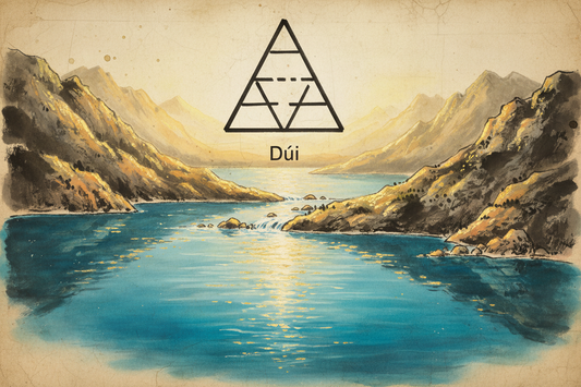 Hexagram 58 Dui - Complete Guide Part 1: The Symbol and Structure of The Joyous (Lake)