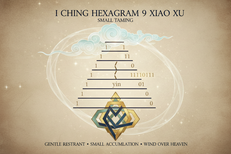Hexagram 9: Xiao Xu (Small Taming) - Gentle Restraint | I Ching ...