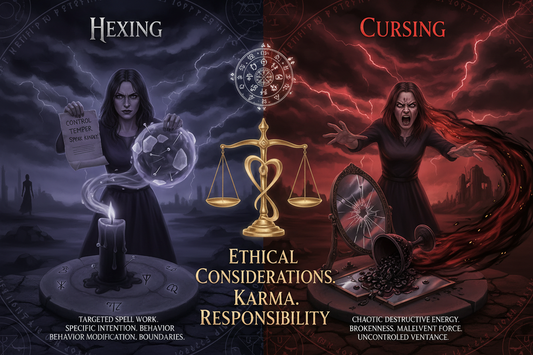 Hexing vs Cursing: Understanding the Difference (Ethics Included)