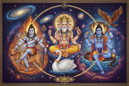 Brahma/Vishnu/Shiva: The Hindu Trimurti
