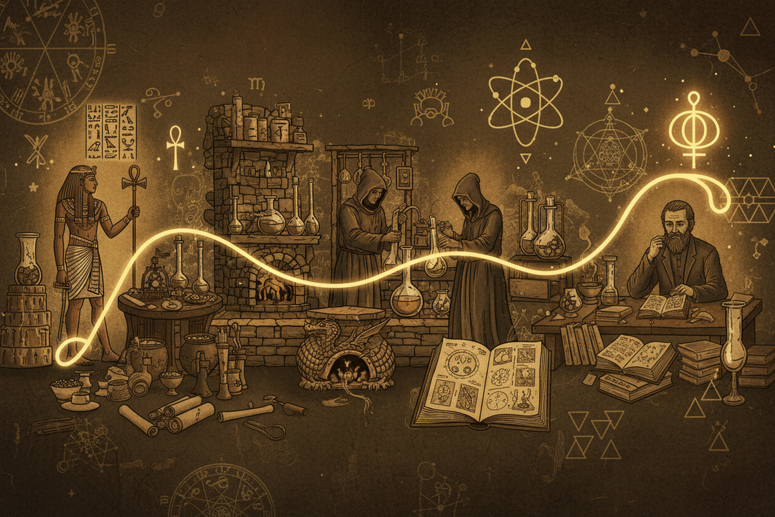 The History of Alchemy: From Ancient Egypt to the Modern Psyche