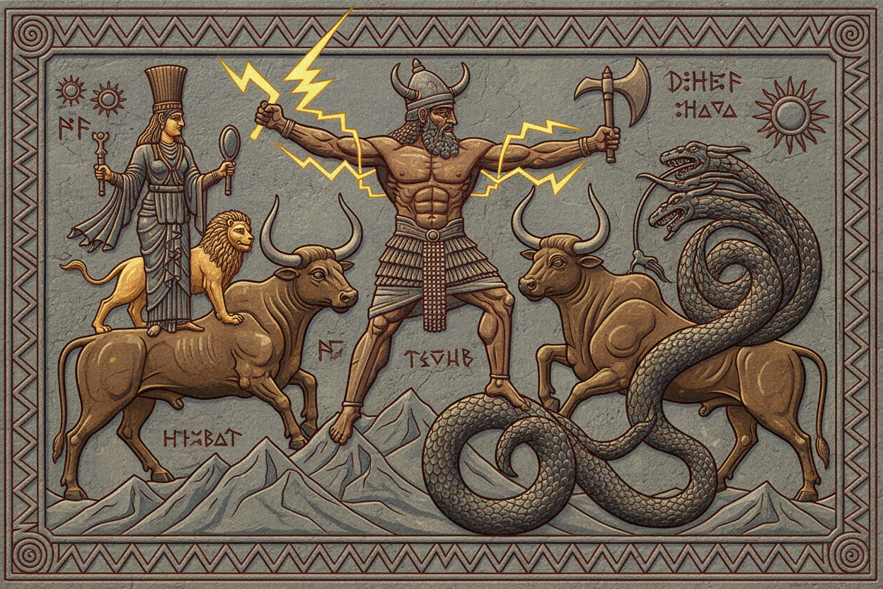 Hittite Storm God Teshub - Thunder Wielder of Anatolia | Hittite ...