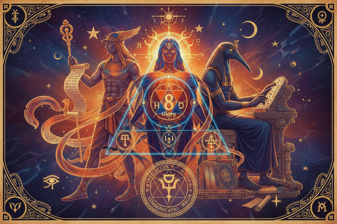 Hod as Hermes/Thoth: Messenger, Magician, Scribe