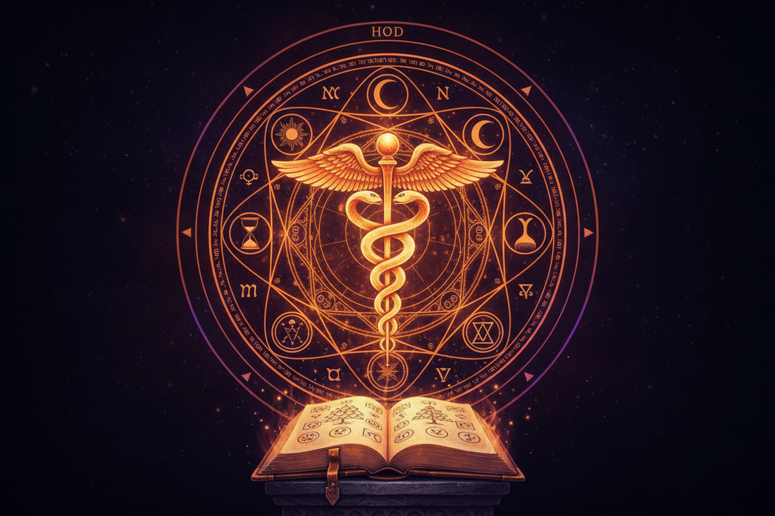 Hod Correspondences: Mercury, Color, Element & Symbolic System
