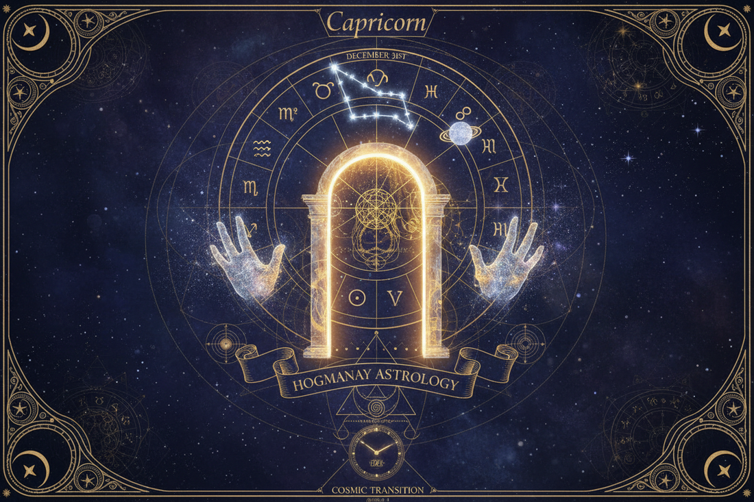 Hogmanay Astrology: Capricorn Energy and Threshold Crossing