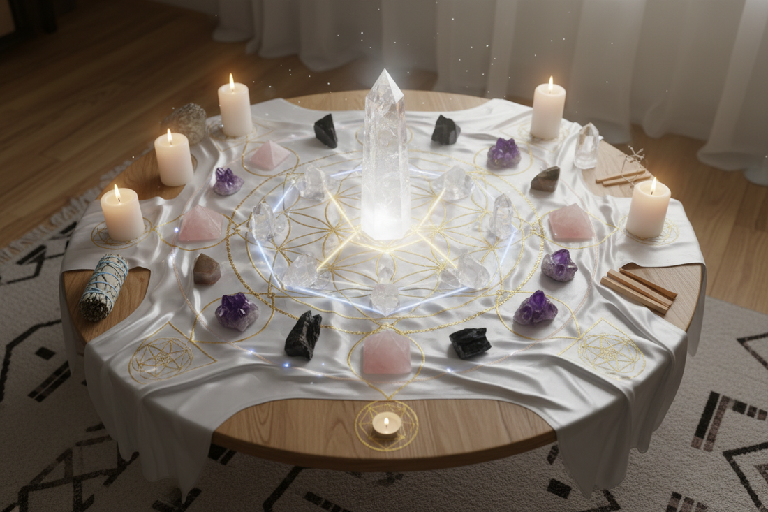 Home Energy Grid: Using Crystal Grids in Rooms
