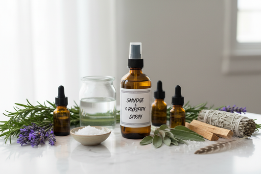 Homemade Smudge Spray: Sage Alternative Recipe - Nicole's ritual universe