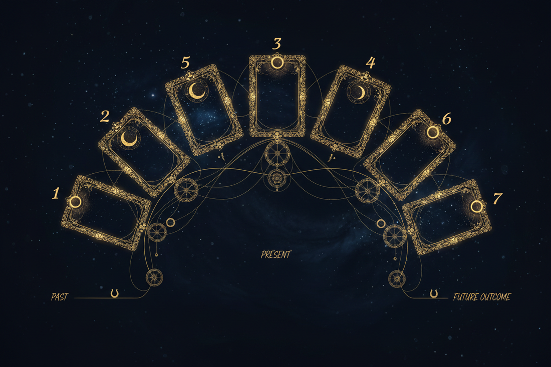 Horseshoe Spread: 7-Card Layout