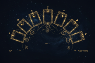 Horseshoe Spread: 7-Card Layout