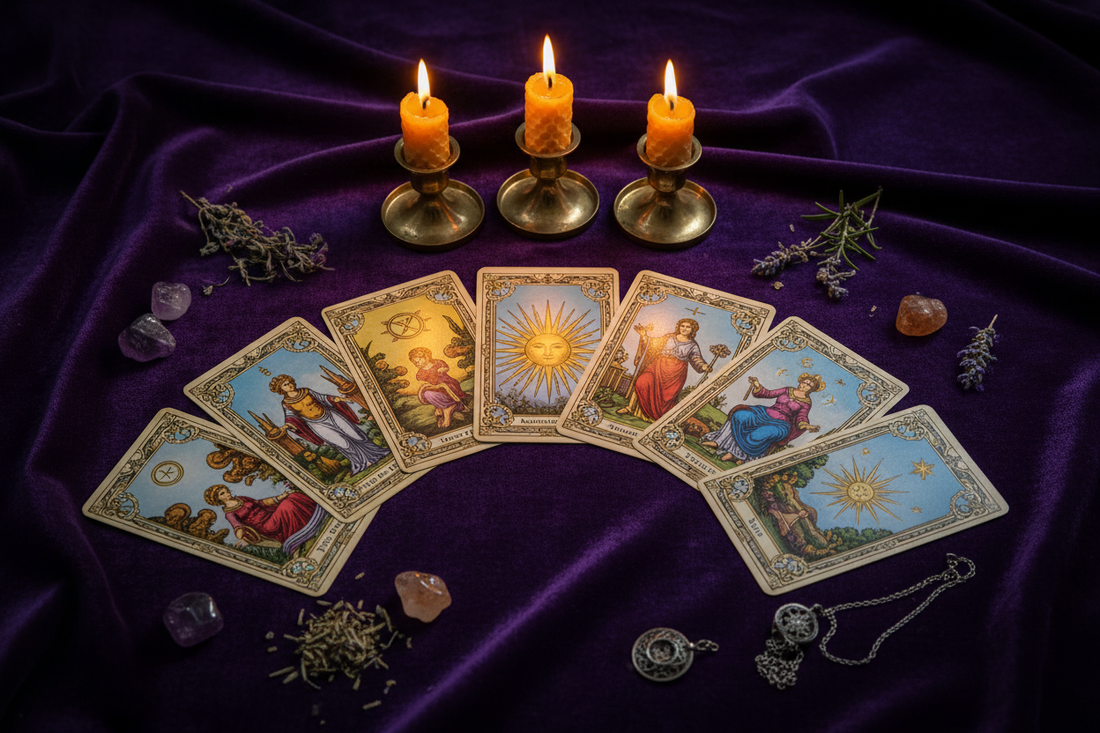 The Horseshoe Tarot Spread: 7-Card Layout for Comprehensive Guidance Nicole's ritual universe