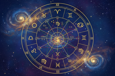Houses and Aspects Astrological Chart Structure