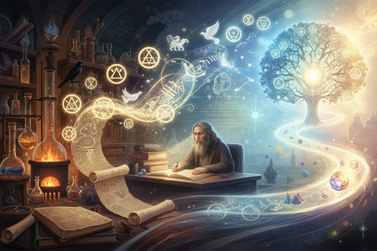 How Alchemy Became a Map of Consciousness