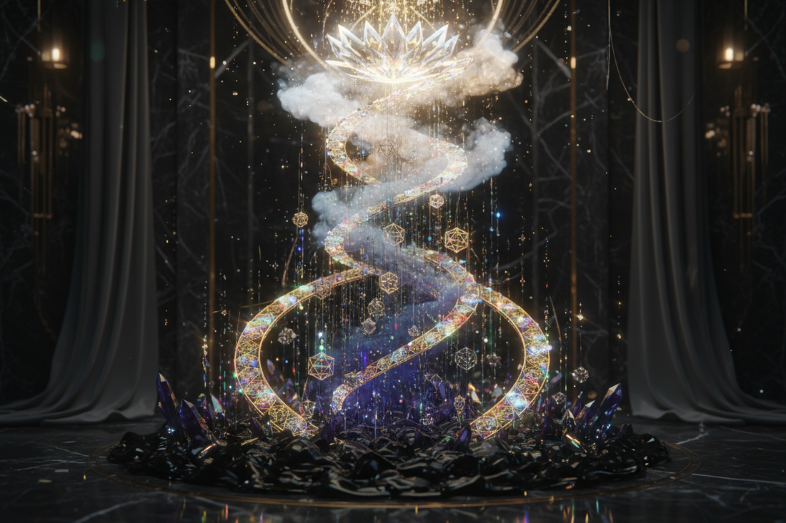 How Crystal Drain Lifts Dense Energy - Nicole's ritual universe