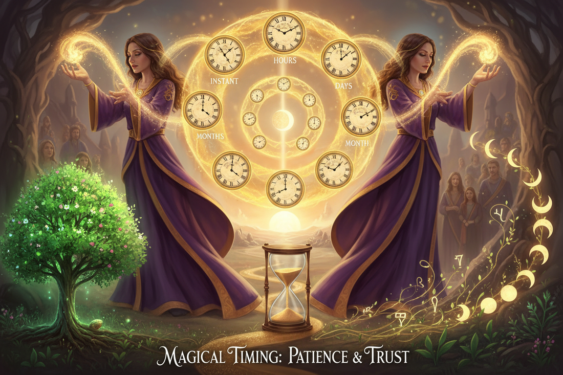How Long Does It Take for a Spell to Work? - Nicole's ritual universe