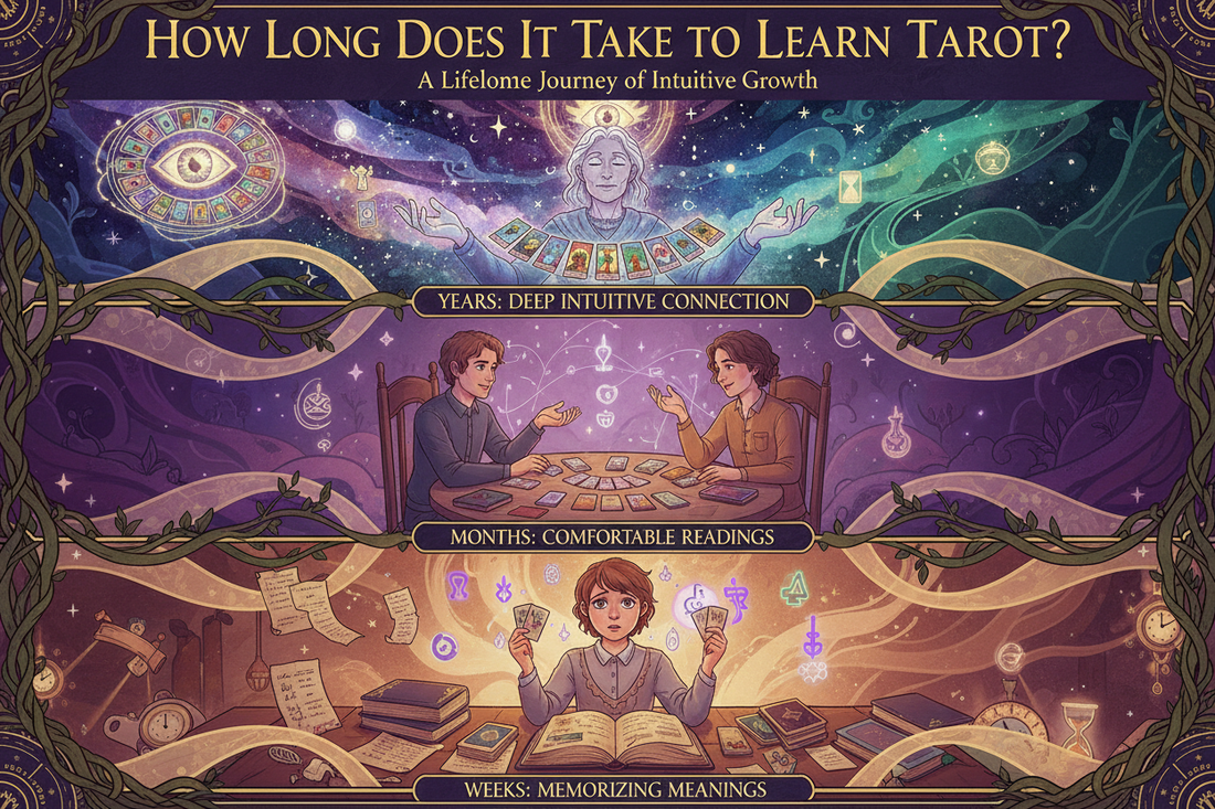 How Long Does It Take to Learn Tarot? - Nicole's ritual universe