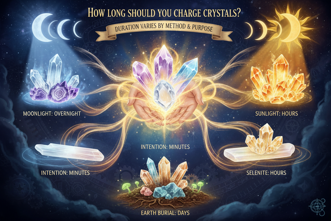 How Long Should You Charge Crystals? - Nicole's ritual universe
