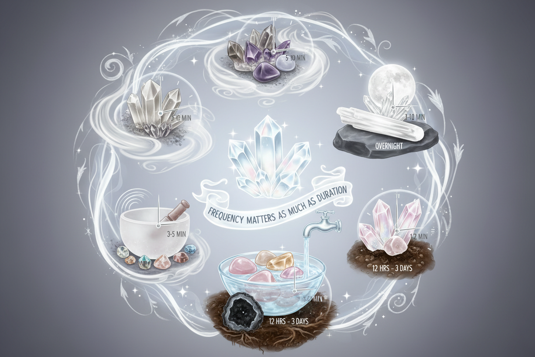 How Long Should You Cleanse Crystals? - Nicole's ritual universe