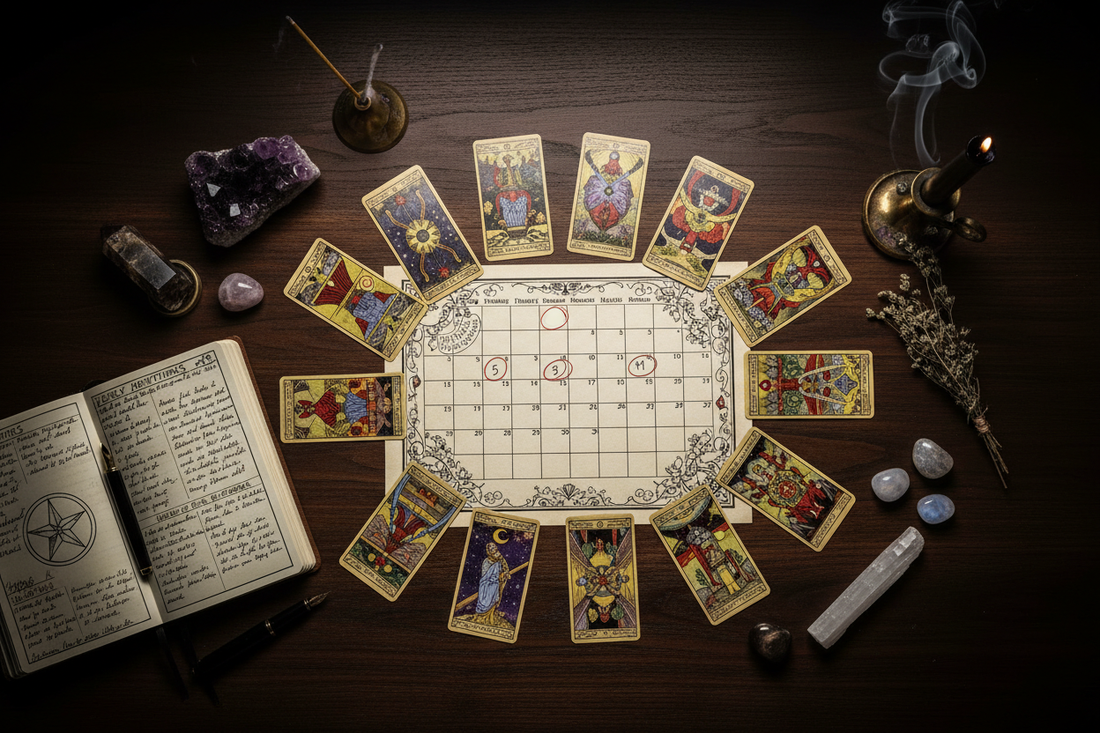 How to Build a Year-Long Tarot Practice Without Burning Out