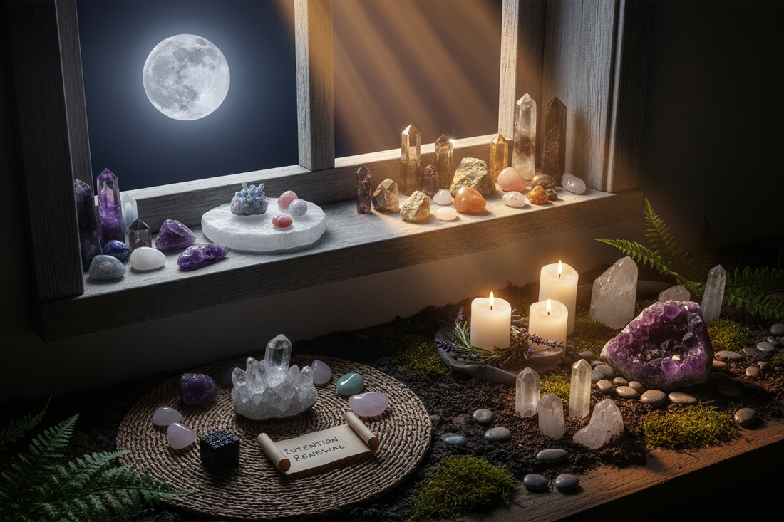 How to Charge Crystals: Moon, Sun & 7 Powerful Charging Methods