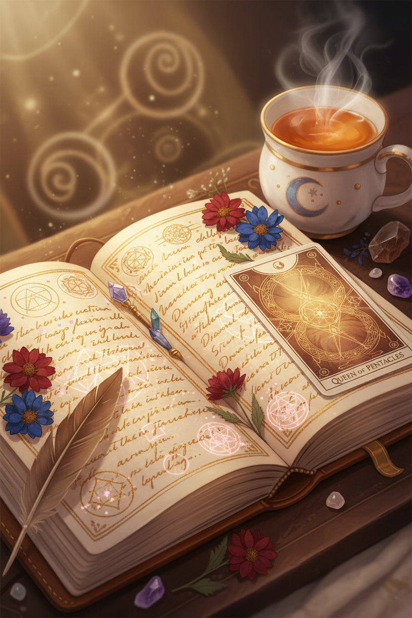How to Journal with Tarot: The Light Path Method Nicole's ritual universe