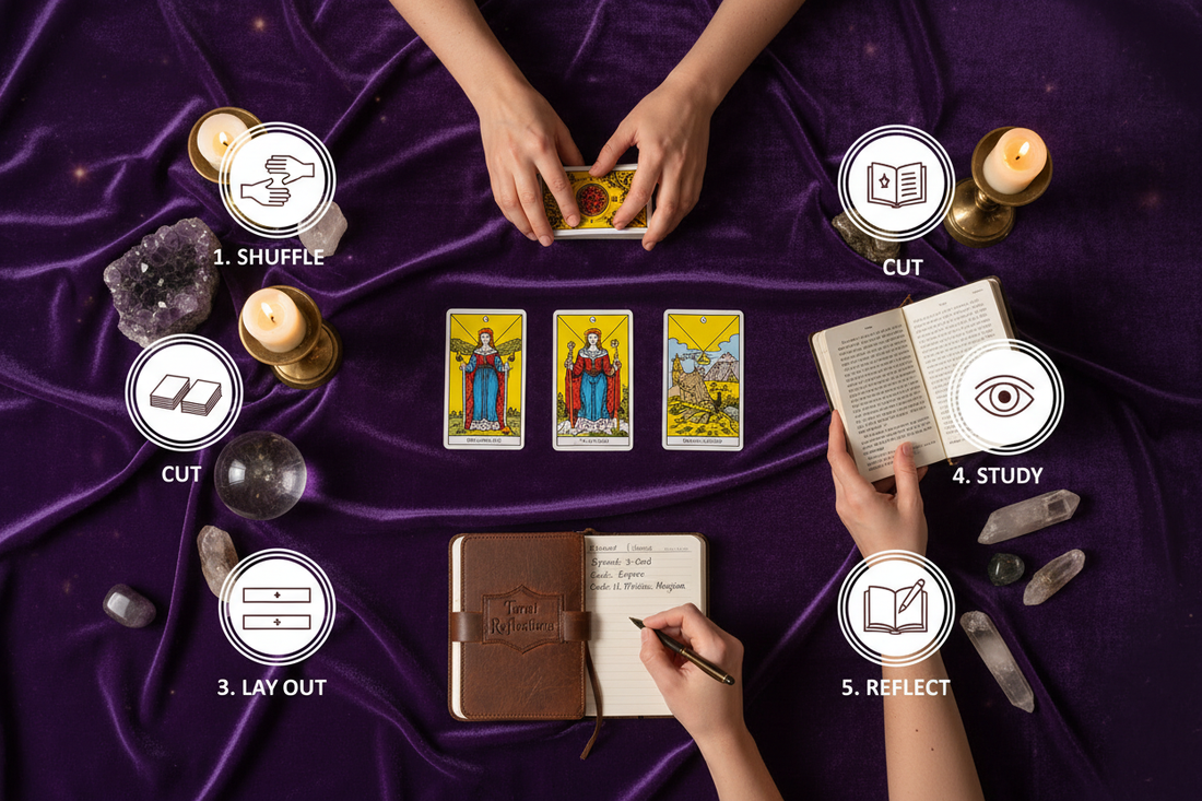 How to Read Tarot: 5 Steps from Shuffle to Interpretation