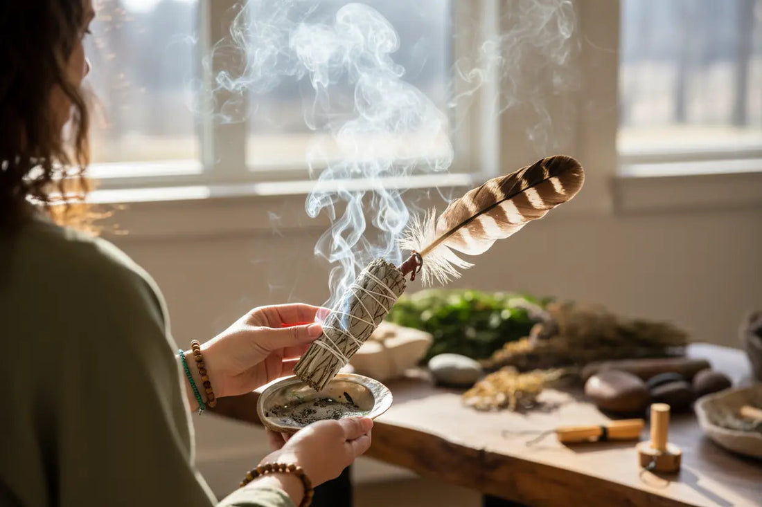 How to Smudge: Complete Guide to Sage Cleansing & Space Clearing - Nicole's ritual universe