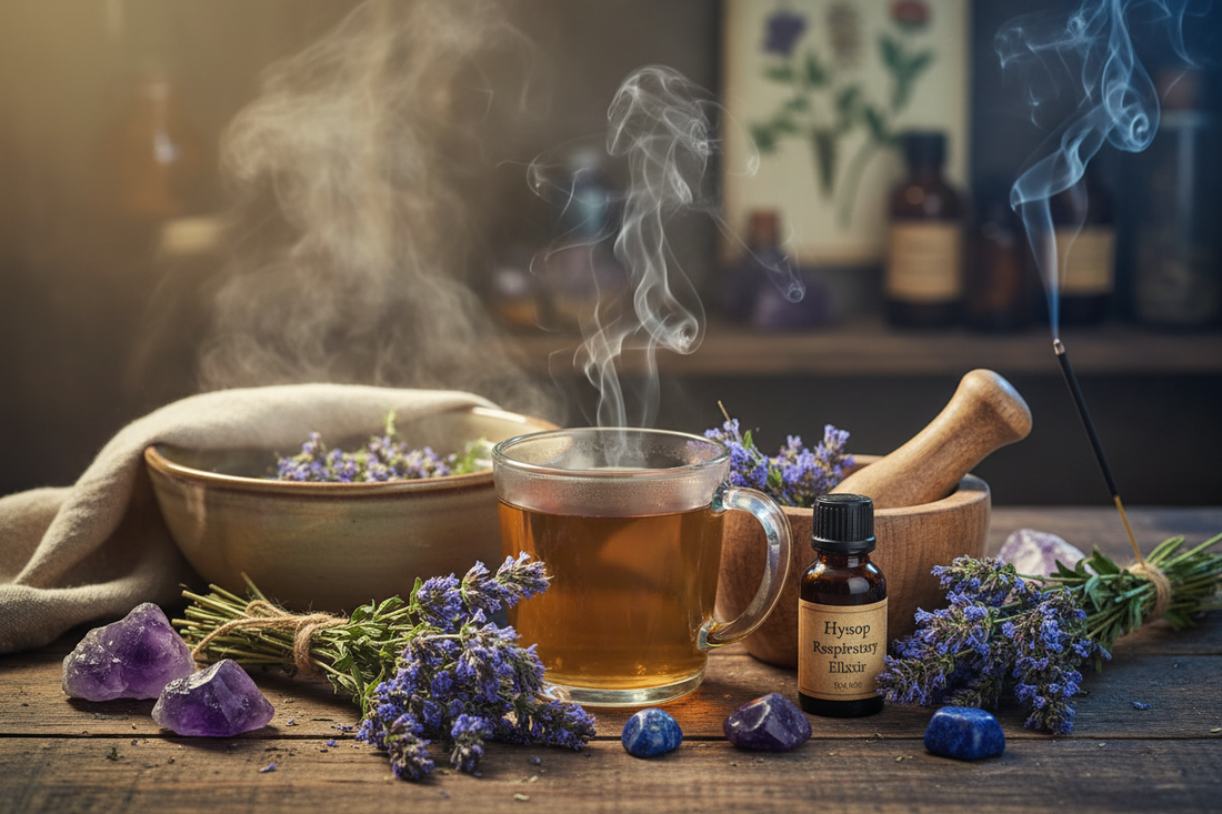 Hyssop for Healing, Protection & Psychic Opening: The Sacred Herb's Medicine