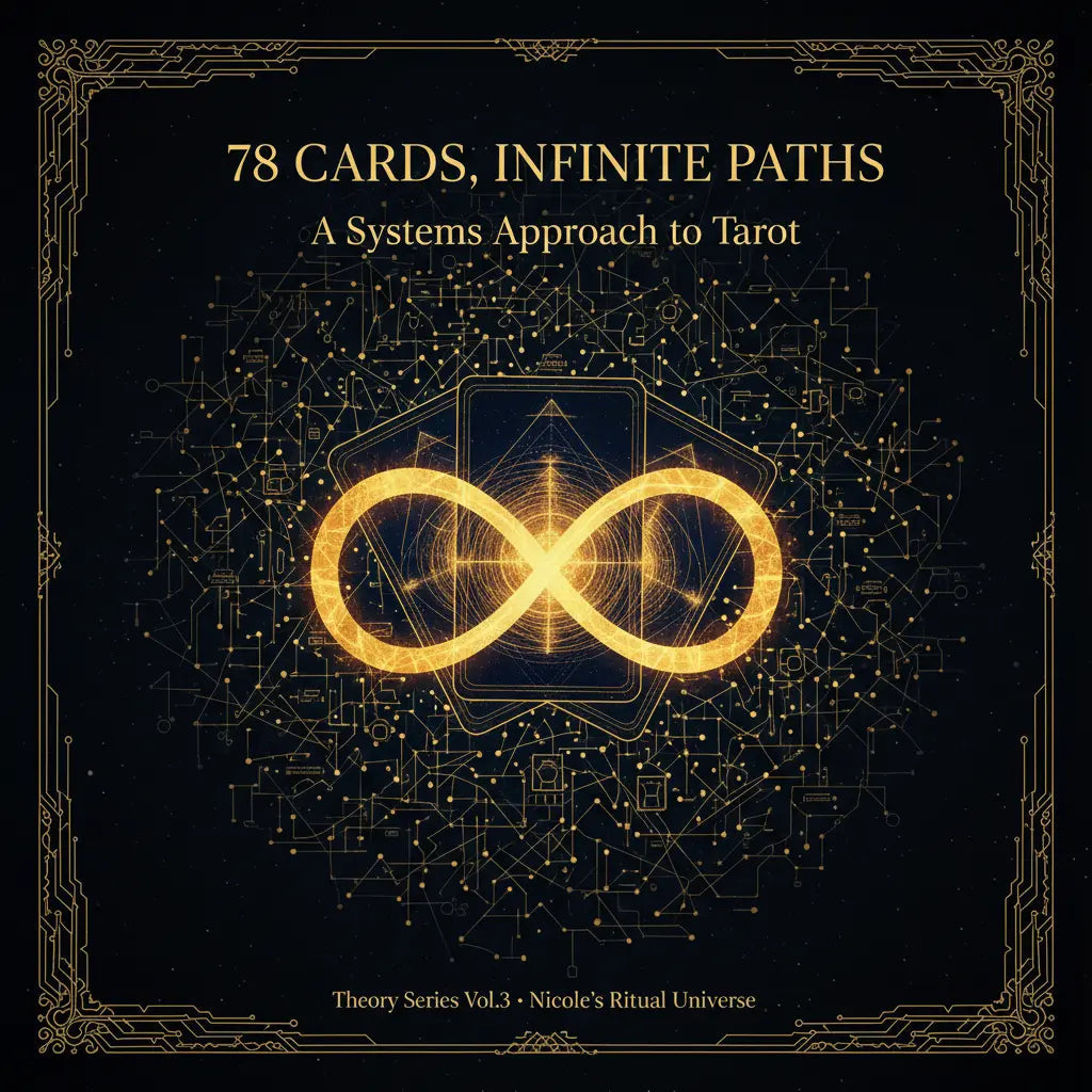 78 Cards Infinite Paths A Systems Approach to Tarot cover