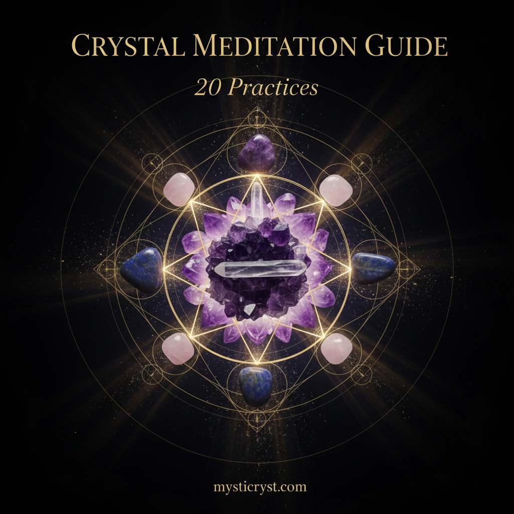 Crystal Meditation Guide 20 Practices cover