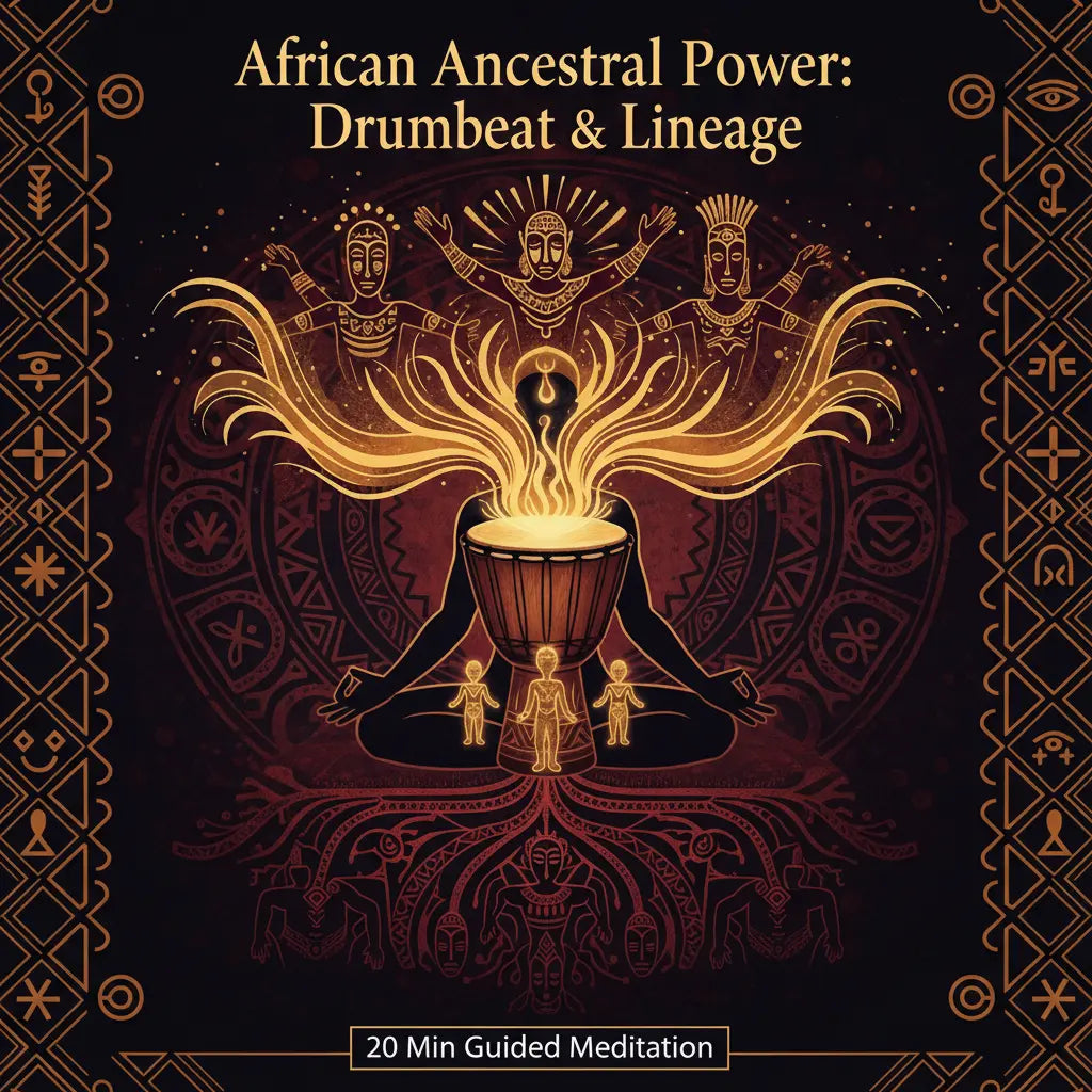 African Ancestral Power: Drumbeat & Lineage Audio cover