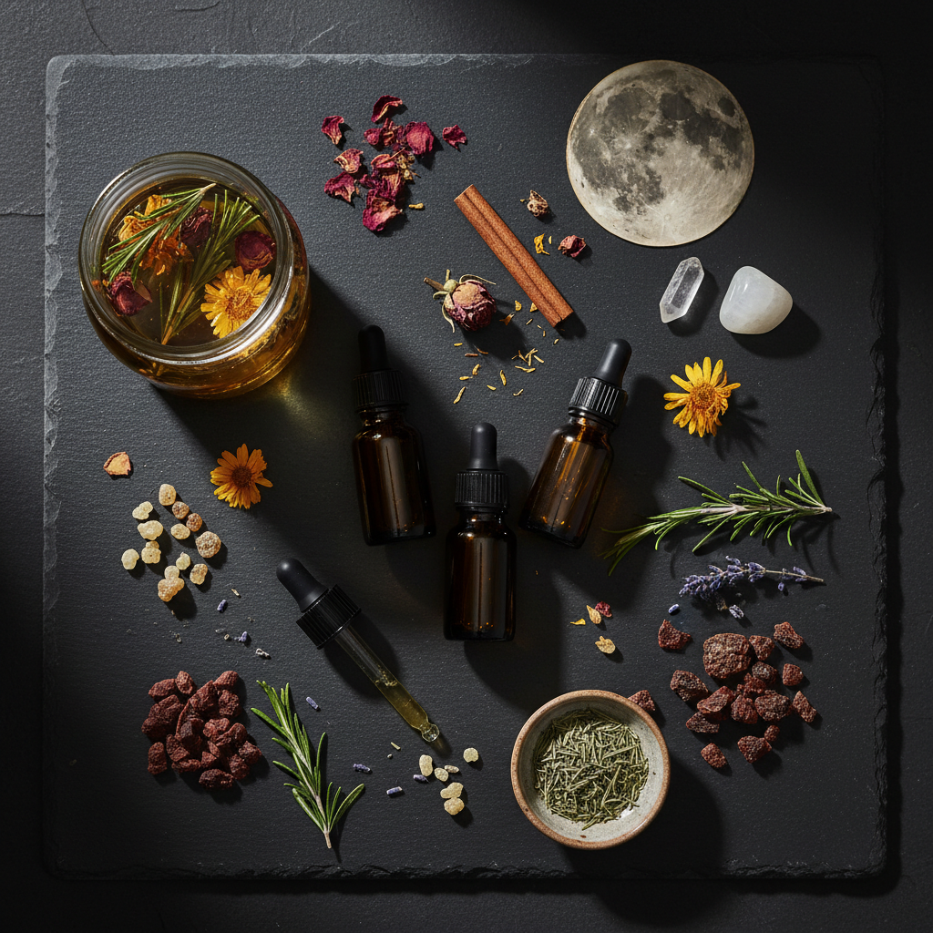 Anointing Blends interior scene