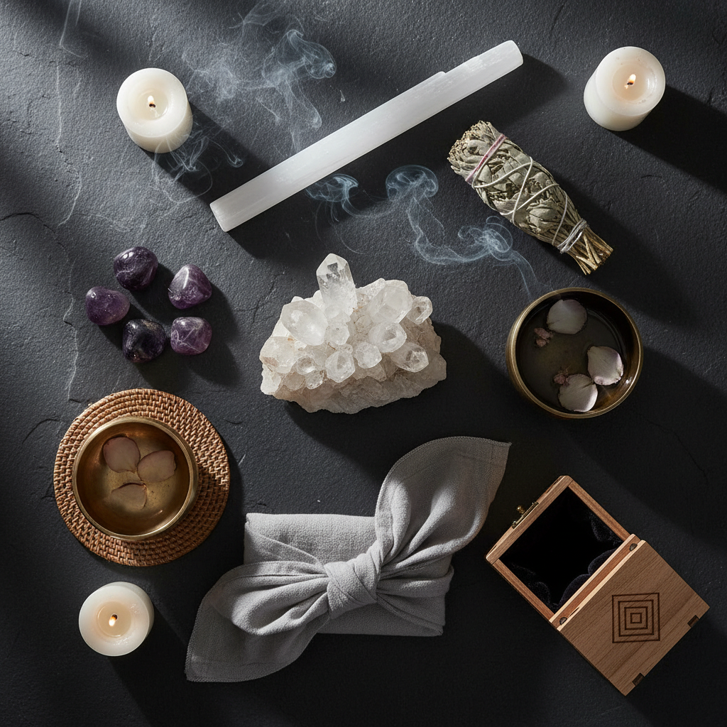 The science of crystal care showing piezoelectricity energy absorption and the cleansing versus charging distinction for crystal maintenance