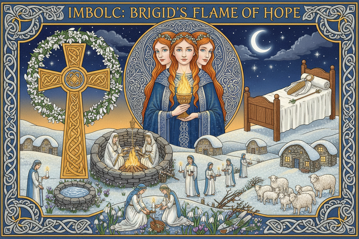 Imbolc: Brigid's Day and Spring's First Stirring - Festival of Light ...