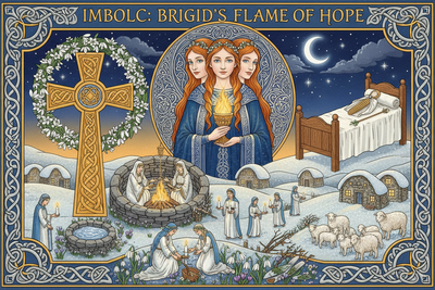 Imbolc: Brigid's Day and Spring's First Stirring - The Festival of Light, Fire, and Purification