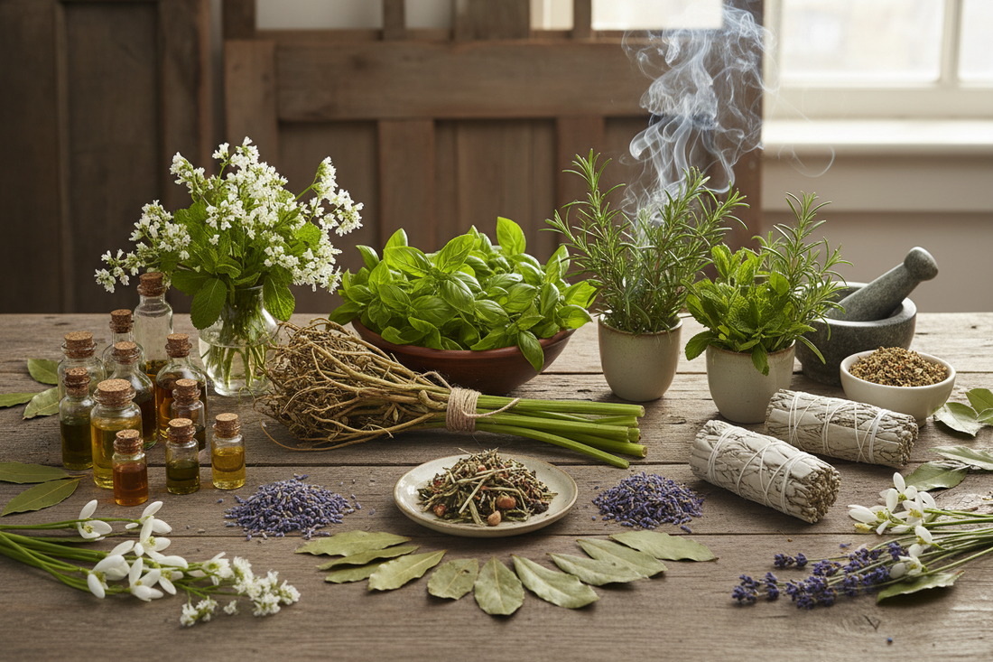 Imbolc Herbs: Angelica, Basil & Bay - Nicole's ritual universe