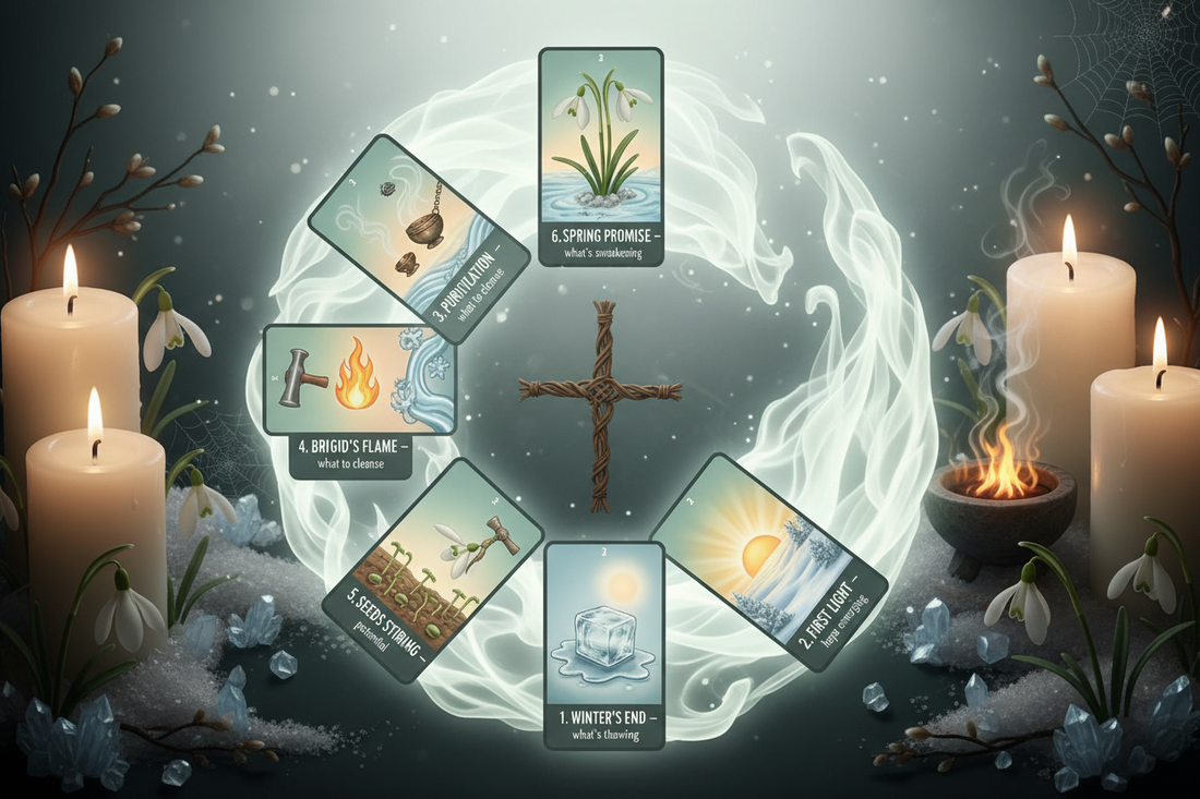 Imbolc Tarot Spread - Nicole's ritual universe