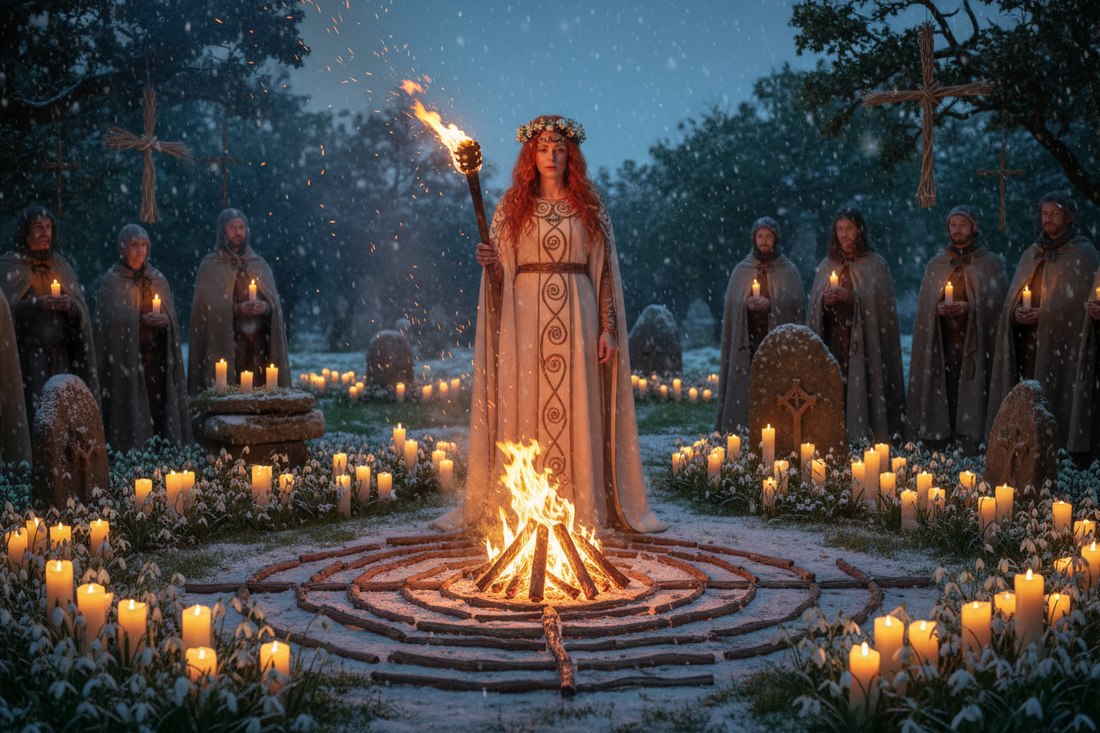 Imbolc: History and the Celtic Festival of Brigid's Fire - Nicole's ritual universe