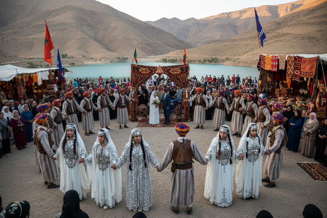 Imilchil Marriage Festival: Berber Matchmaking - Collective Engagement, Traditional Dress, and Mountain Romance - Nicole's ritual universe